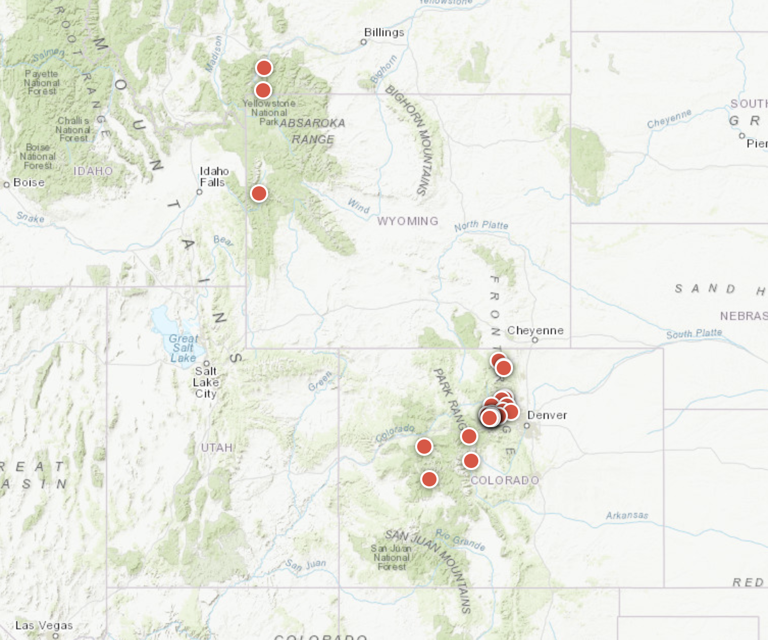 Four Wheel Camper — Camp Map